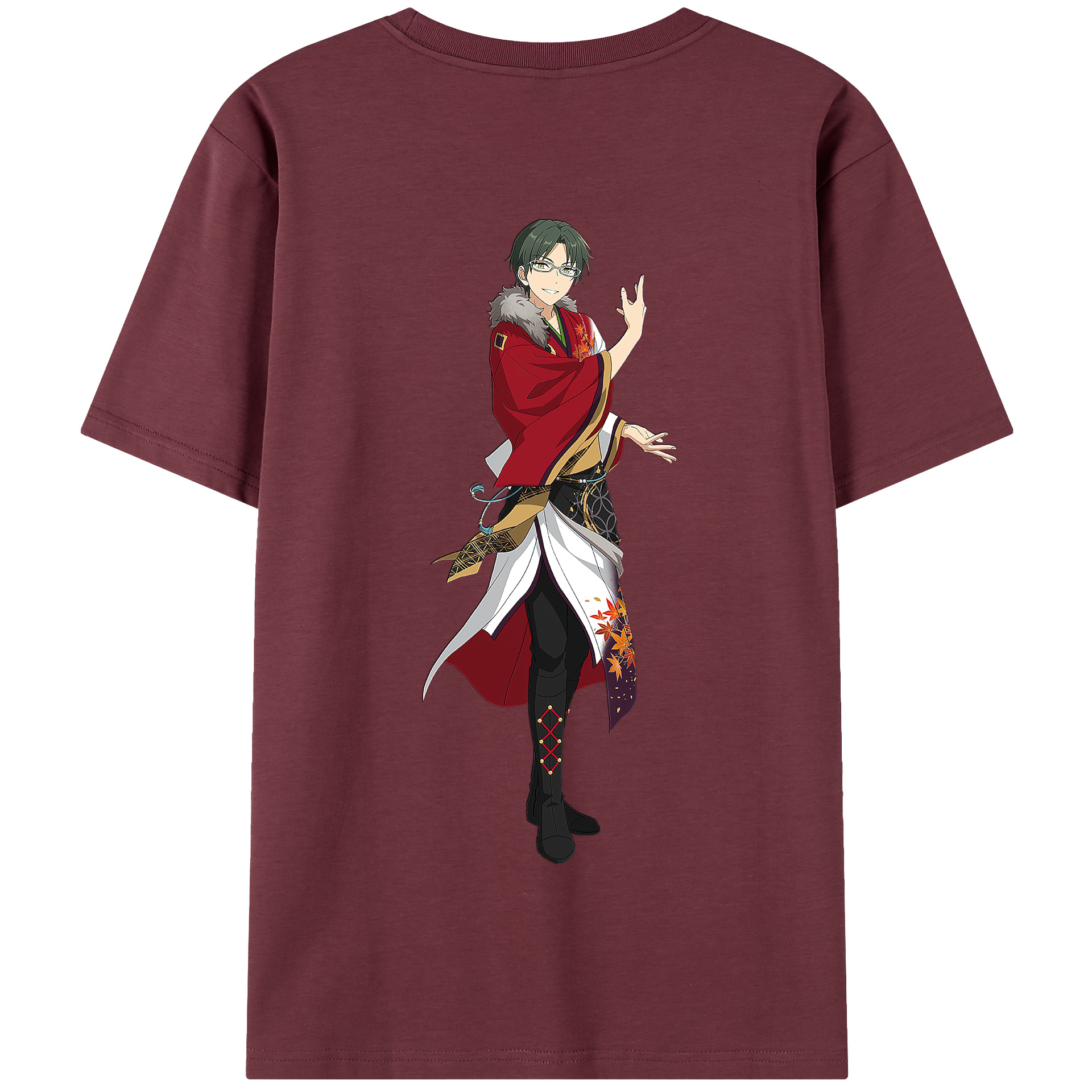 （画像用） あんさんぶるスターズ! Ensemble Stars 綿100％半袖Tシャツ（背面プリント）